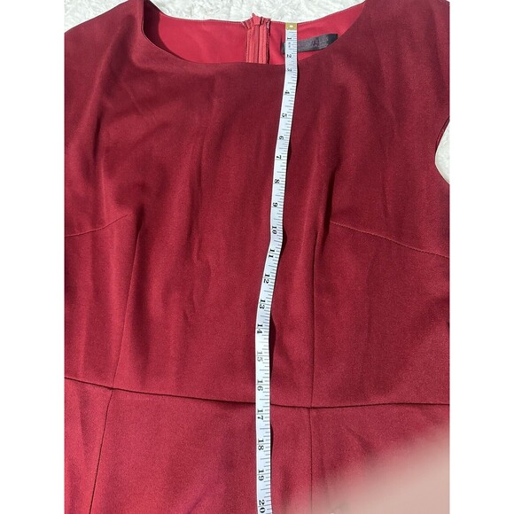 Women Size 2XL Dress Vintage Cocktail Tea Party Dress A-Line Summer Dress Red - Picture 12 of 16